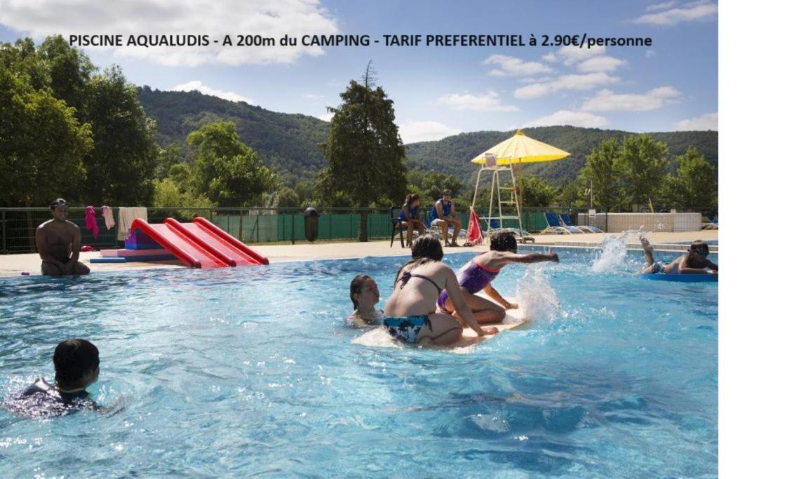 Camping De Rouergue วีย์ฟร็องเช-เดอ-ฮูแอเก ภายนอก รูปภาพ